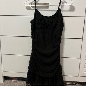 Black Star Patterned dress